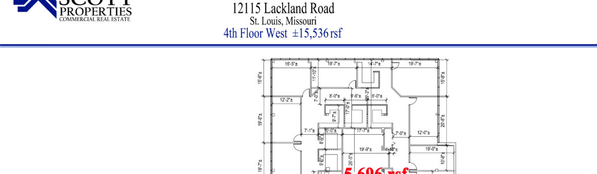 Lackland Building – 4th Floor Divided (5,696 SF)